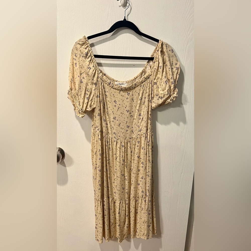 CJLA Floral Cream Dress